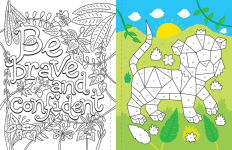 Alternative view 2 of Mindful Sticker By Number: Animals: (Sticker Books for Kids, Activity Books for Kids, Mindful Books for Kids)