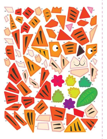 Mindful Sticker By Number: Animals – Insight Editions