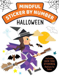 Free ebooks download deutsch Mindful Sticker By Number: Halloween: (Sticker Books for Kids, Activity Books for Kids, Mindful Books for Kids)