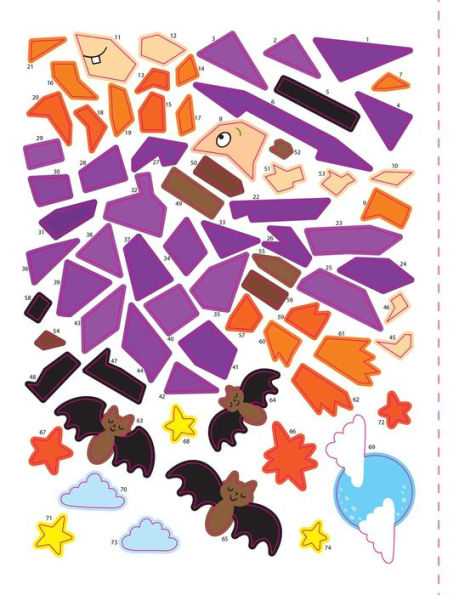 Mindful Sticker By Number: Halloween: (Sticker Books for Kids, Activity Books for Kids, Mindful Books for Kids)