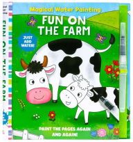 Download ebooks in pdf format Magical Water Painting: Fun on the Farm: (Art Activity Book, Books for Family Travel, Kids' Coloring Books, Magic Color and Fade) English version iBook