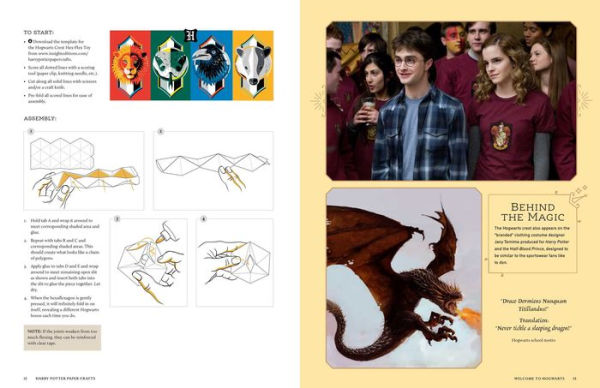 Harry Potter: Magical Paper Crafts, Book by Matthew Reinhart, Jody  Revenson, Official Publisher Page