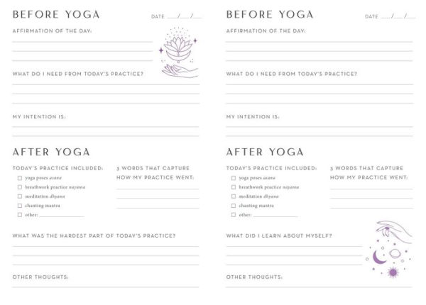 My Yoga Journey (Yoga with Kassandra, Yoga Journal): A Guided Journal