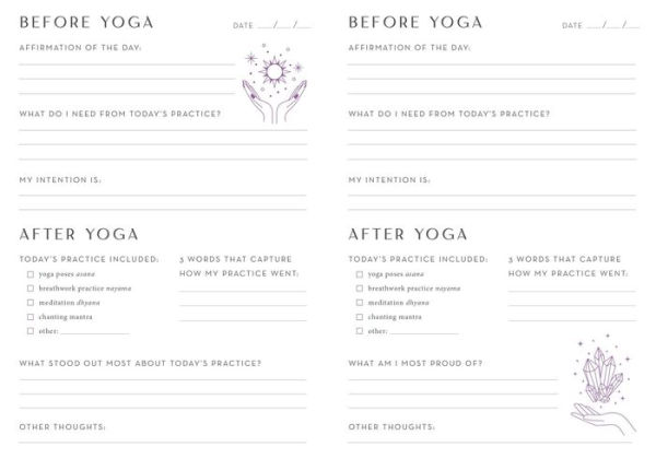 My Yoga Journey (Yoga with Kassandra, Yoga Journal): A Guided Journal