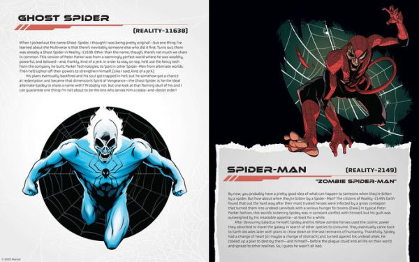 Marvel: Illustrated Guide to the Spider-Verse: (Spider-Man Art Book, Spider-Man Miles Morales, Spider-Man Alternate Timelines)