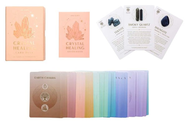 Crystal Healing Card Deck (Self-Care, Healing Crystals, Crystals Deck)