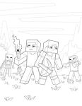Alternative view 2 of The Official Minecraft Coloring Adventures Book: Create, Explore, Color!: For Young Artists and Kids 5-10
