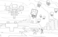 Alternative view 4 of The Official Minecraft Coloring Adventures Book: Create, Explore, Color!: For Young Artists and Kids 5-10
