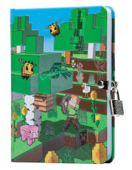 Title: Minecraft: Mobs Glow-in-the-Dark Lock & Key Diary, Author: Insights