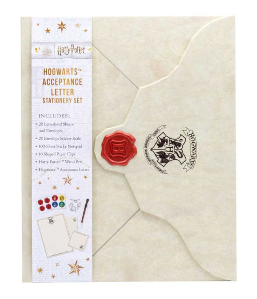 Harry Potter Envelope Notebook - Cream