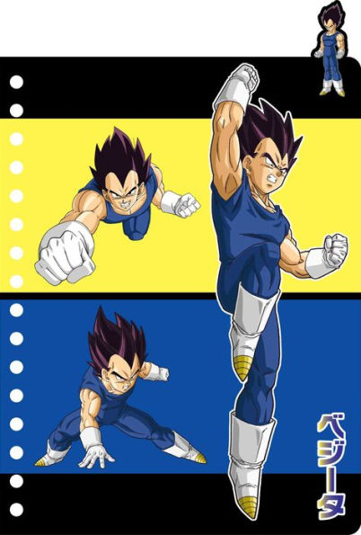 Dragon Ball Z: Vegeta Softcover Notebook