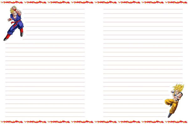 Dragon Ball Z Spiral Notebook