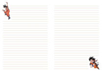 Alternative view 3 of Dragon Ball Z: Goku Journal with Charm