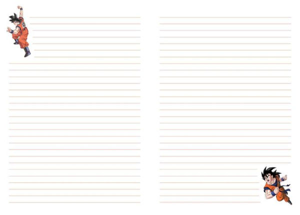 Dragon Ball Z: Goku Journal with Charm