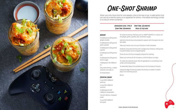 The Ultimate Gamers Cookbook: Recipes for an Epic  