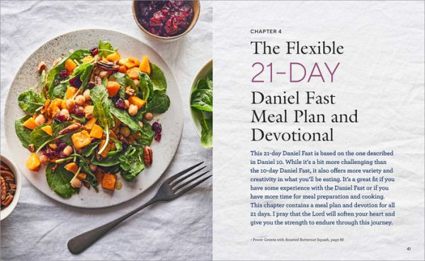 The Daniel Fast Cookbook: Meal Plans and Recipes to Bring You Closer to God