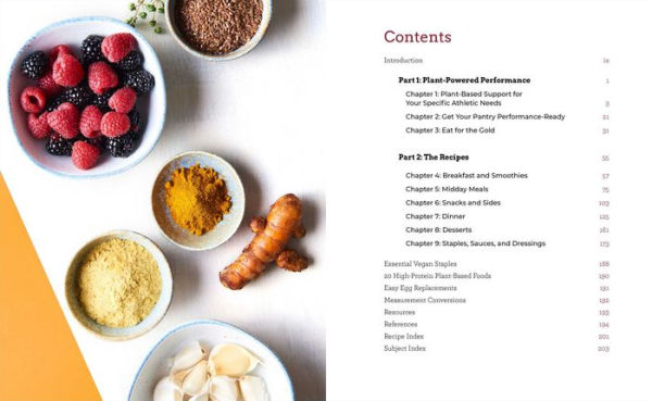 The Vegan Cookbook for Athletes: 101 Recipes and 3 Meal Plans to Build Endurance Strength