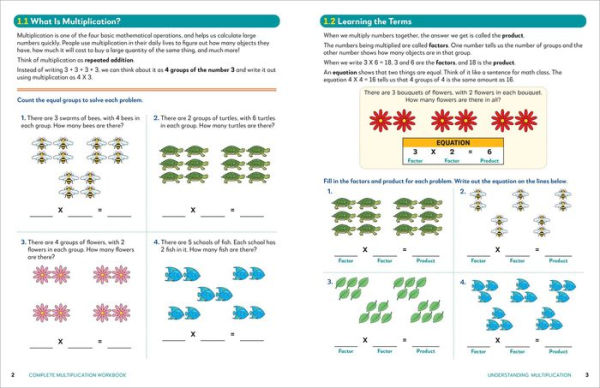 Complete Multiplication Workbook: Understand Key Concepts with Review and Practice