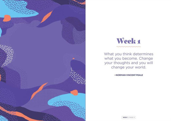 Positive Thinking: A 52-Week Journal of Profound Prompts, Inspiring Quotes, and Bold Affirmations