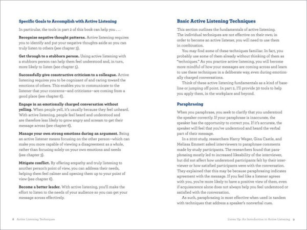 Active Listening Techniques: 30 Practical Tools to Hone Your Communication Skills