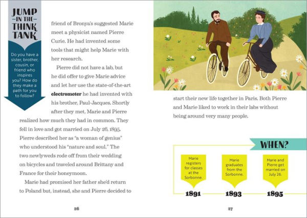 The Story Of Marie Curie A Biography Book For New Readers By Susan B