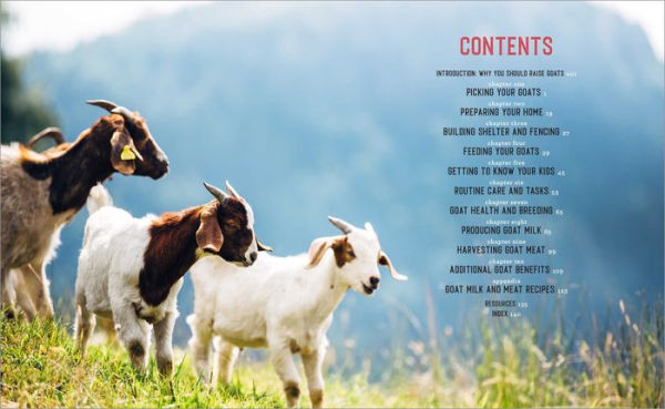 The Beginner's Guide to Raising Goats: How Keep a Happy Herd