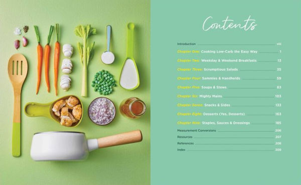 The Easy Low-Carb Cookbook: 130 Recipes for Any Lifestyle