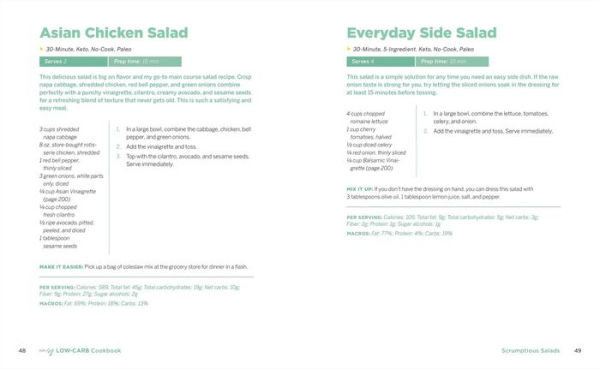 The Easy Low-Carb Cookbook: 130 Recipes for Any Lifestyle
