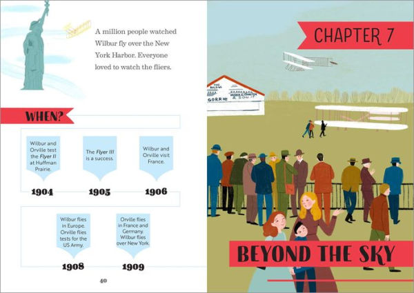 The Story of the Wright Brothers: A Biography Book for New Readers