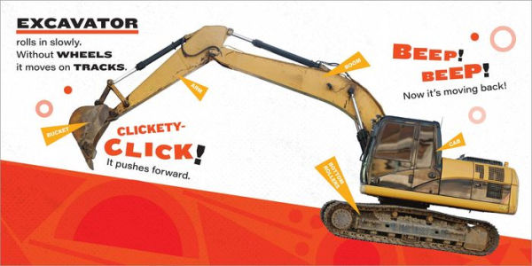 Go, Construction Trucks!: A First Book of Trucks for Toddlers