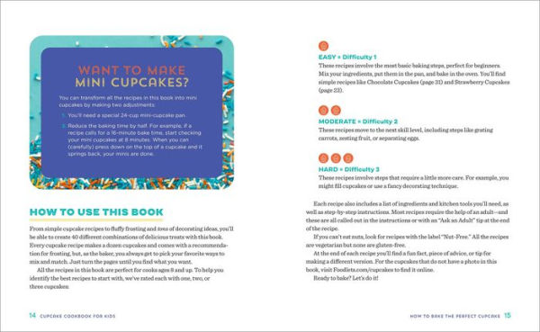 Cupcake Cookbook for Kids