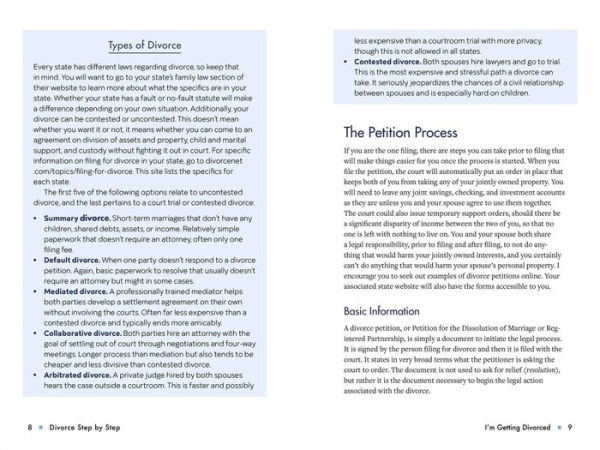 Divorce Step by Step: A Practical Guide to Navigating the Challenges Ahead
