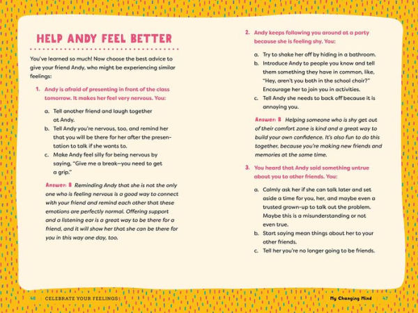 Celebrate Your Feelings: The Positive Mindset Puberty Book for Girls