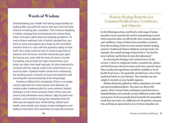 The Holistic Health Handbook: Healing Remedies for Common Ailments