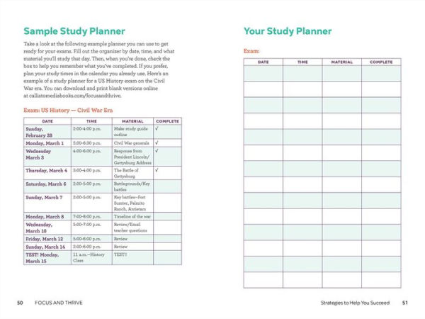 Focus and Thrive: Executive Functioning Strategies for Teens: Tools to Get Organized, Plan Ahead, Achieve Your Goals