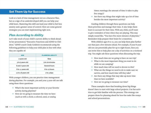 Scattered to Focused: Smart Strategies to Improve Your Child's Executive Functioning Skills