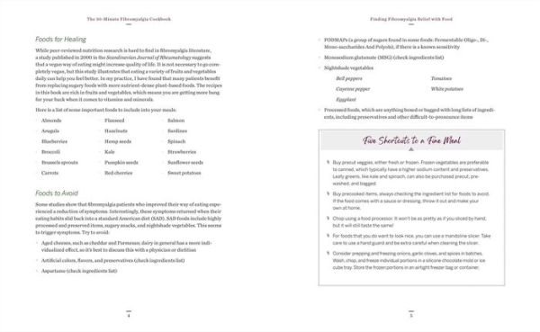 The 30-Minute Fibromyalgia Cookbook: 75 Quick and Easy Anti-Inflammatory Recipes