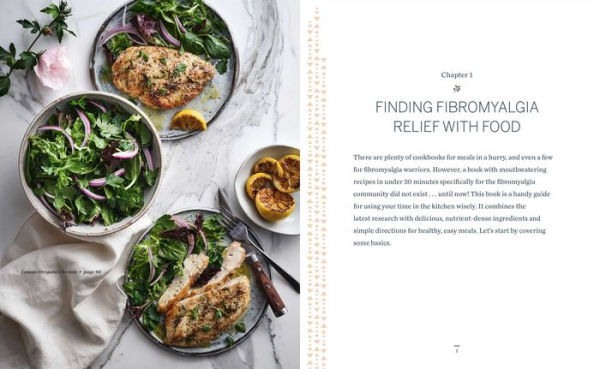The 30-Minute Fibromyalgia Cookbook: 75 Quick and Easy Anti-Inflammatory Recipes