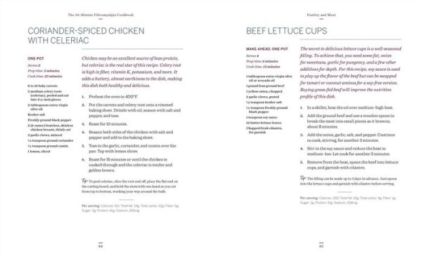 The 30-Minute Fibromyalgia Cookbook: 75 Quick and Easy Anti-Inflammatory Recipes