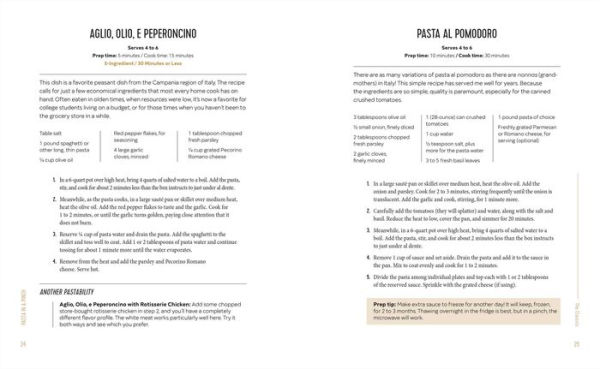 Pasta a Pinch: Classic and Creative Recipes Made with Everyday Pantry Ingredients