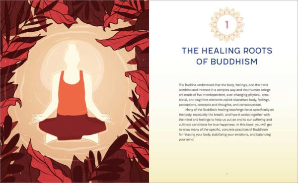 Buddhism for Healing: Practical Meditations, Mantras, and Rituals Balance Harmony