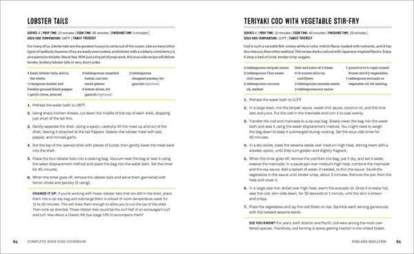 Complete Sous Vide Cookbook: 150+ Recipes for Perfect Meat, Seafood, Vegetables, and More