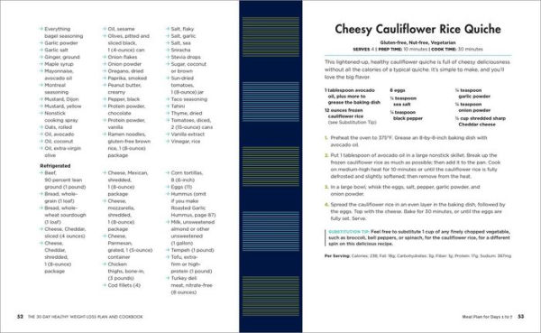 The 30-Day Healthy Weight Loss Plan and Cookbook: 100 Easy Recipes Workouts for a Balanced Life