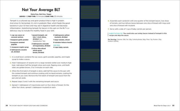 The 30-Day Healthy Weight Loss Plan and Cookbook: 100 Easy Recipes Workouts for a Balanced Life