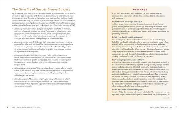 Easy Gastric Sleeve Bariatric Cookbook: 100 Recipes for Healing and Sustainable Weight Loss