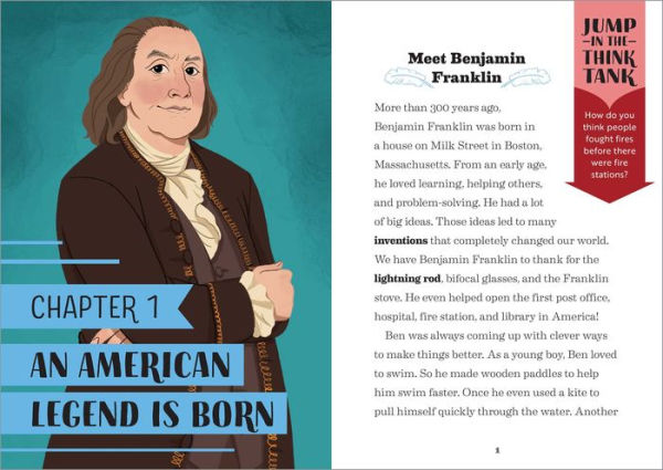 The Story of Benjamin Franklin: An Inspiring Biography for Young Readers