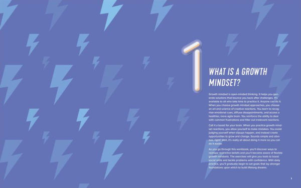 The Teens' Growth Mindset Workbook: Embrace Challenges, Build Resilience, and Achieve Your Goals