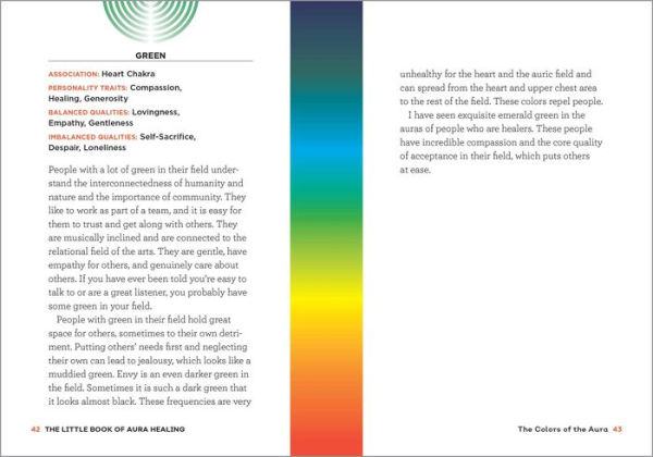 the Little Book of Aura Healing: Simple Practices for Cleansing and Reading Colors