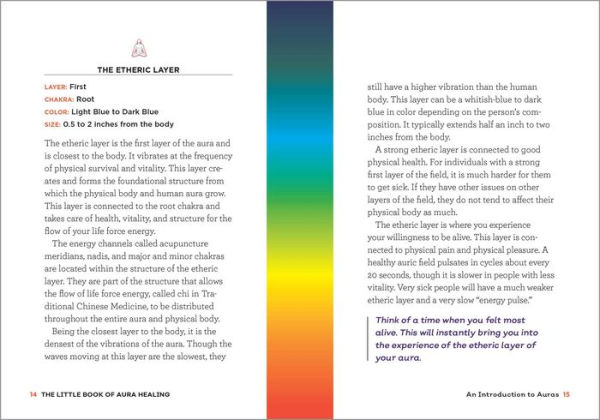 the Little Book of Aura Healing: Simple Practices for Cleansing and Reading Colors