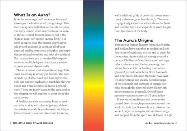 the Little Book of Aura Healing: Simple Practices for Cleansing and Reading Colors